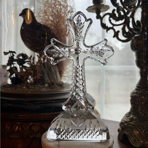 Waterford Lismore 7.5” Crystal Cross